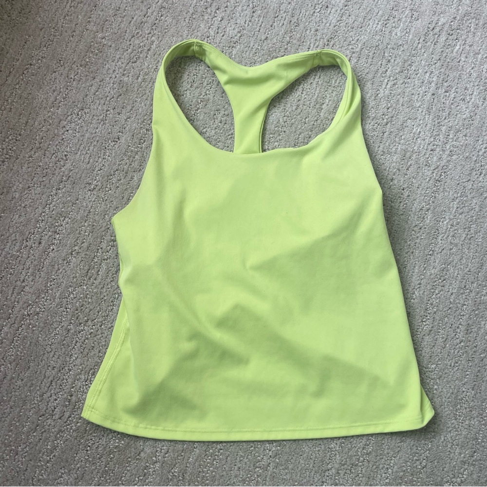 Old Navy Active Yellow Green Tank Top